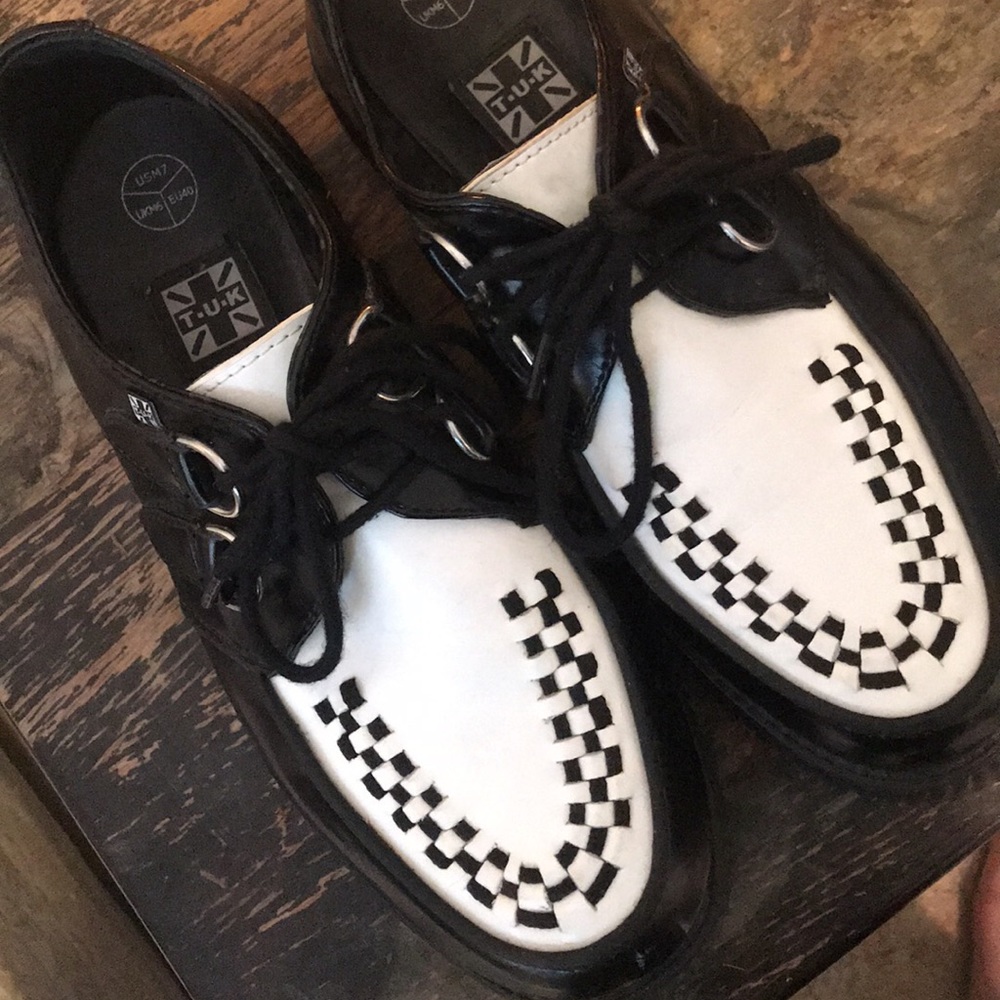 T.U.K Tuxedo Creepers Size MENS 7